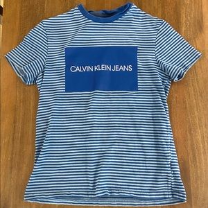 Striped Calvin Klein shirt